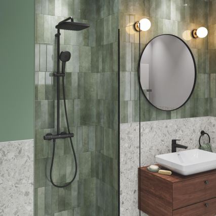 GROHE 266962431 - Sistema de duche VITALIO COMFORT 250 250 × 250 mm preto