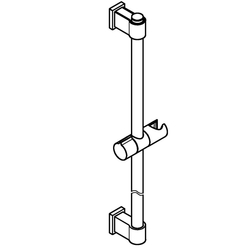 GROHE 26961001 - Barra de duche VITALIO UNIVERSAL 900 mm cromado brilhante