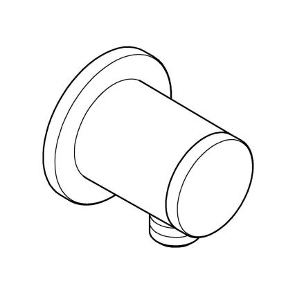 GROHE 26963001 - Cotovelo de parede VITALIO UNIVERSAL 12” cromado brilhante