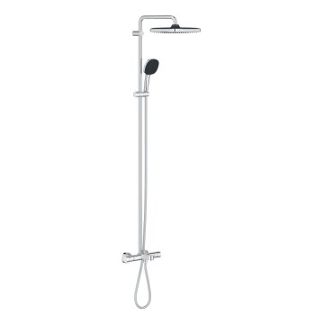 GROHE 26984001 - Sistema de duche VITALIO COMFORT 390 mm, acabamento cromado brilhante