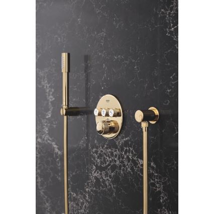 GROHE 27057GL0 - Joelho de parede RAINSHOWER dourado