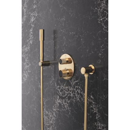 GROHE 27057GL0 - Joelho de parede RAINSHOWER dourado