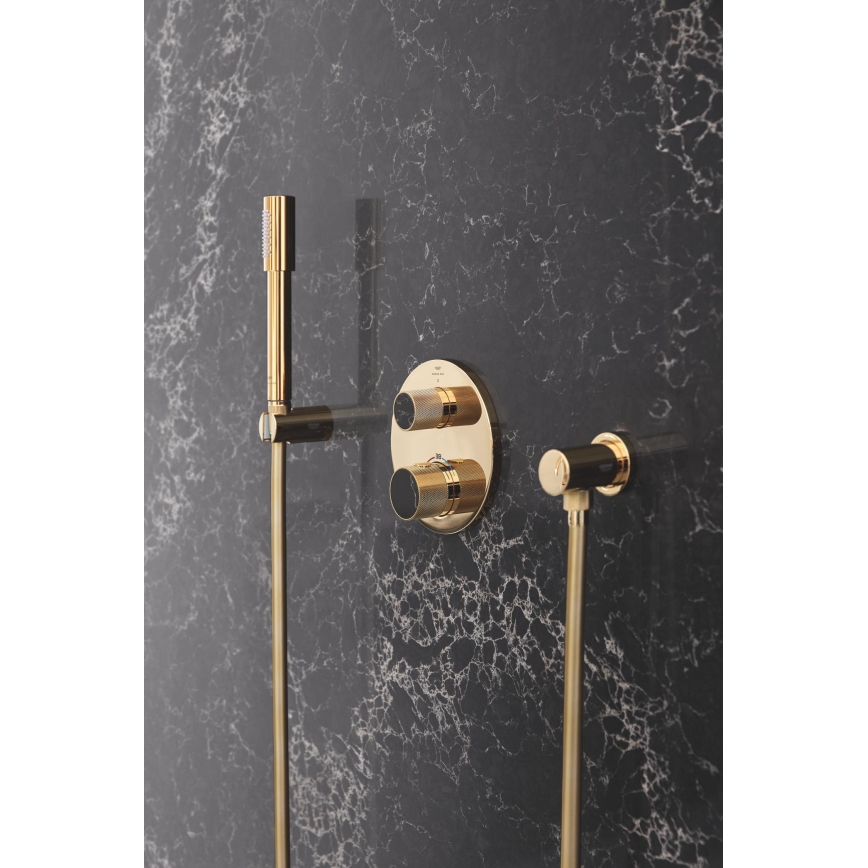 GROHE 27057GL0 - Joelho de parede RAINSHOWER dourado