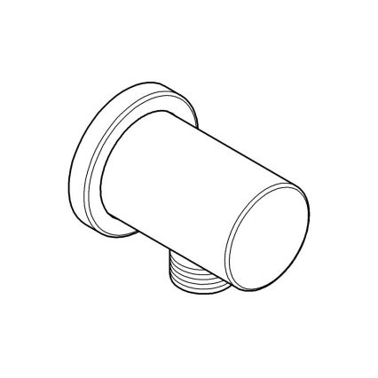 GROHE 27057GN0 - Curva de parede RAINSHOWER DN 15 dourado escovado