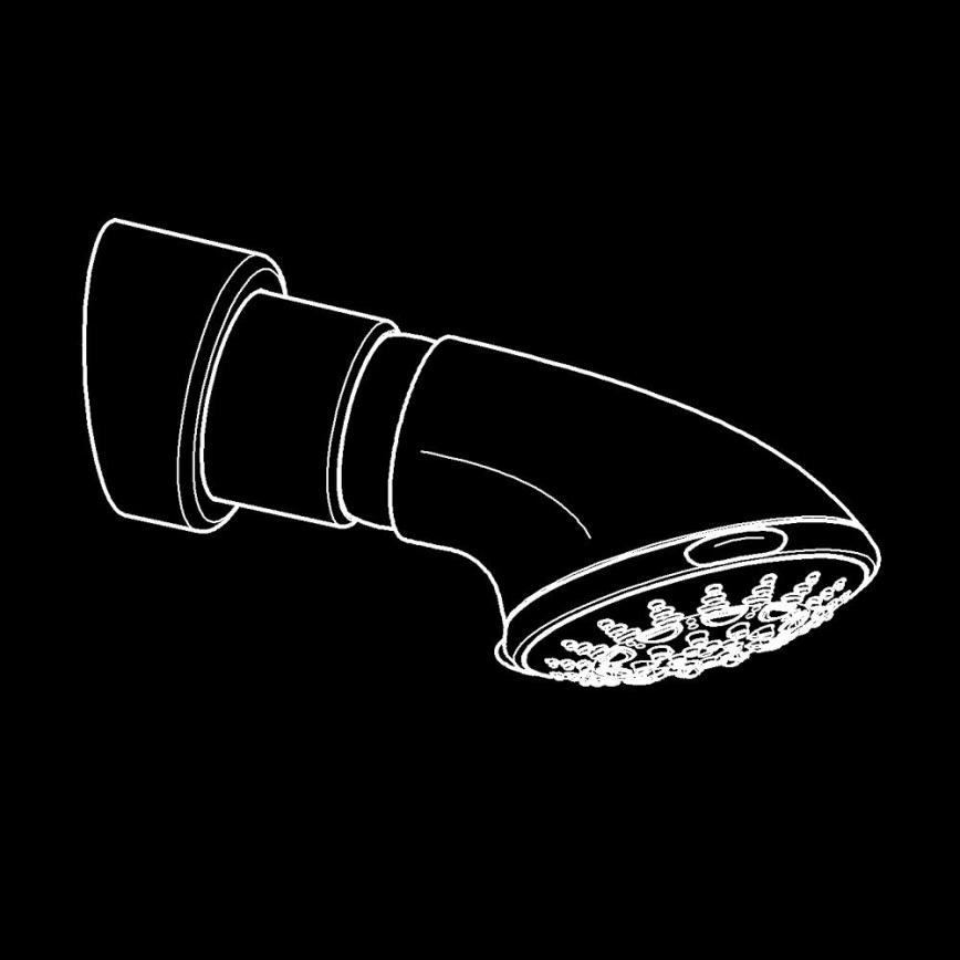 GROHE 27062000 - Cabeça de duche RELEXA 100 Five 95 mm cromado brilhante