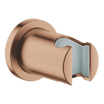 GROHE 27074DL0 - Suporte de parede para chuveiro RAINSHOWER, acabamento em cobre escovado
