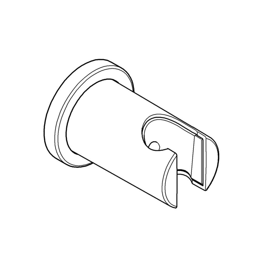 GROHE 27074GN0 - Suporte de parede para chuveiro RAINSHOWER dourado escovado