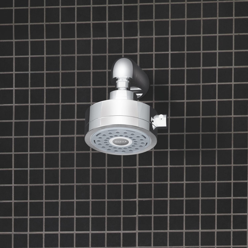 GROHE 27076000 - Cotovelo de parede RAINSHOWER, acabamento cromado brilhante