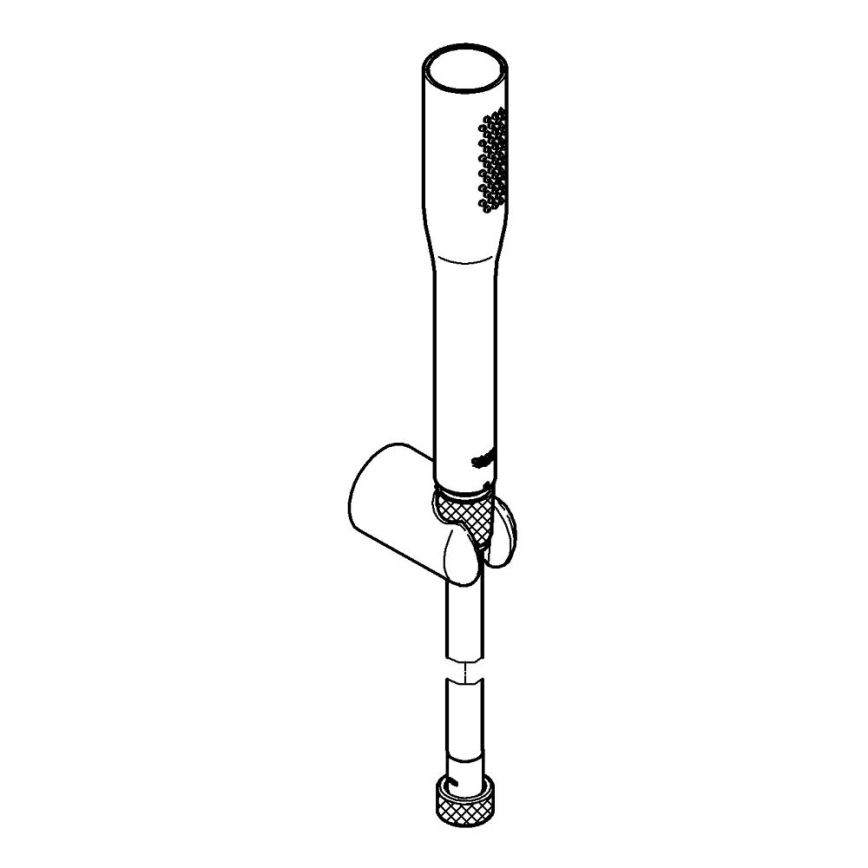 GROHE 27459000 - Conjunto de duche VITALIO GET STICK 1500 mm cromado brilhante