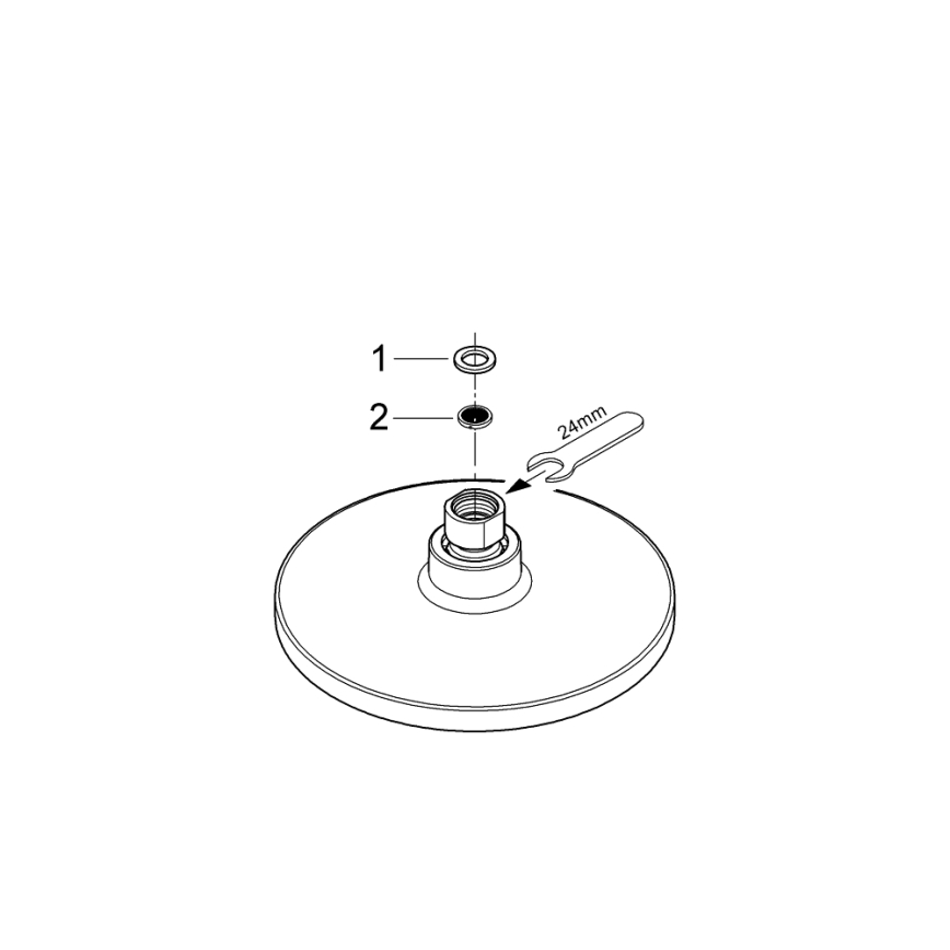GROHE 27492000 - Cabeça de duche EUPHORIA COSMOPOLITAN O 180 mm cromado brilhante