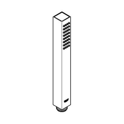 GROHE 27698000 - Duche de mão EUPHORIA CUBE, cromado brilhante