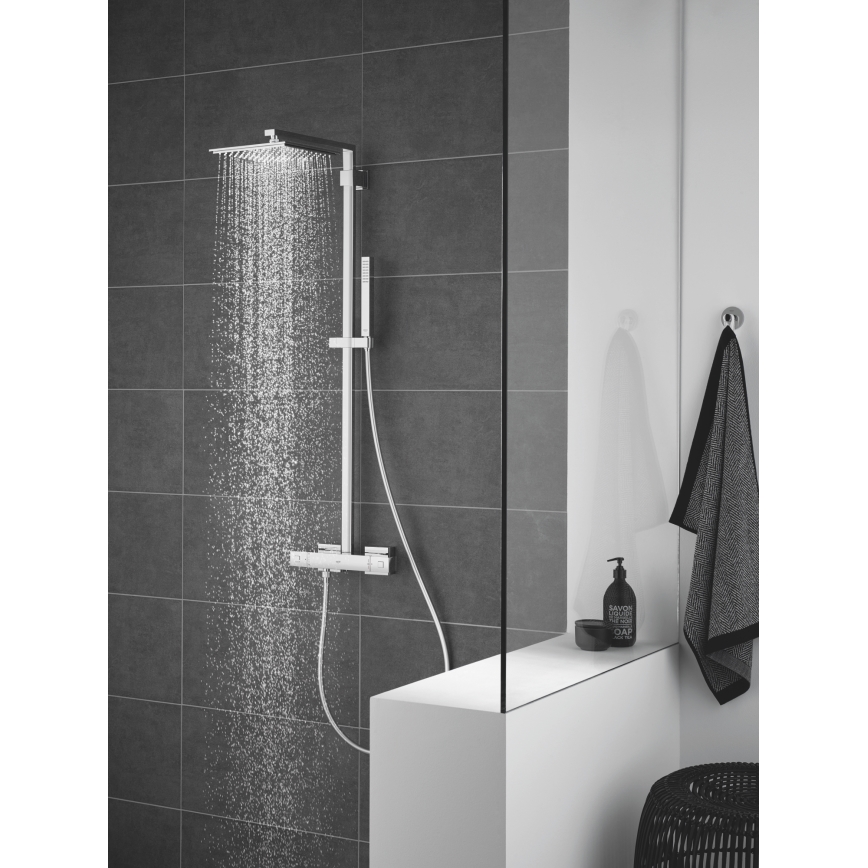 GROHE 27699000 - Duche de mão EUPHORIA CUBE STICK com acabamento cromado brilhante