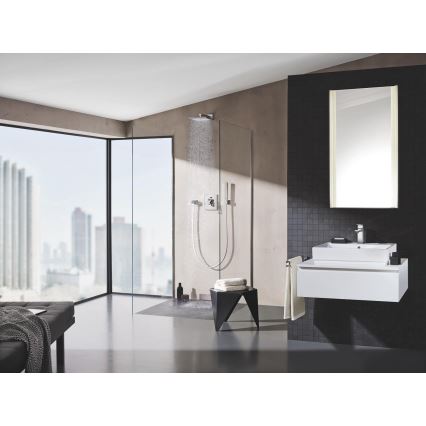 GROHE 27704000 - Cotovelo de parede EUPHORIA CUBE 12” cromado brilhante