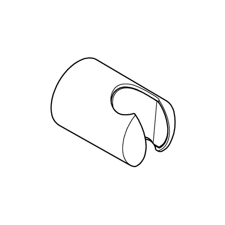 GROHE 279582430 - Suporte de duche VITALIO UNIVERSAL 61 mm preto