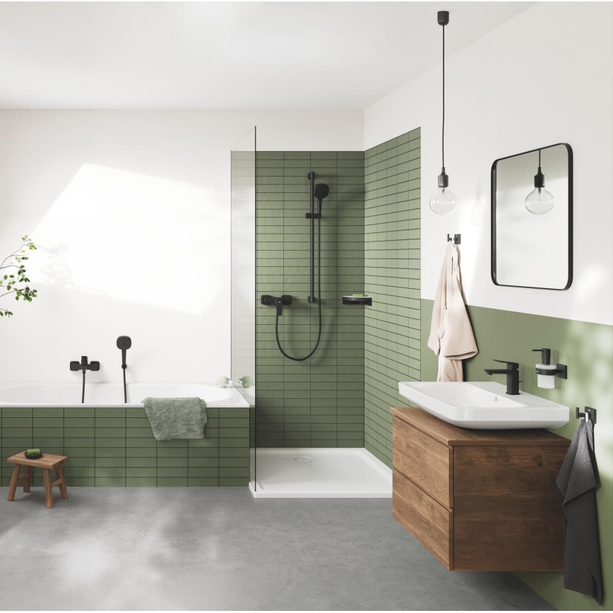 GROHE 279582430 - Suporte de duche VITALIO UNIVERSAL 61 mm preto