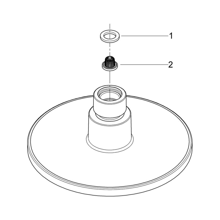 GROHE 28233000 - Cabeça de duche EUPHORIA COSMOPOLITAN 160, cromado brilhante