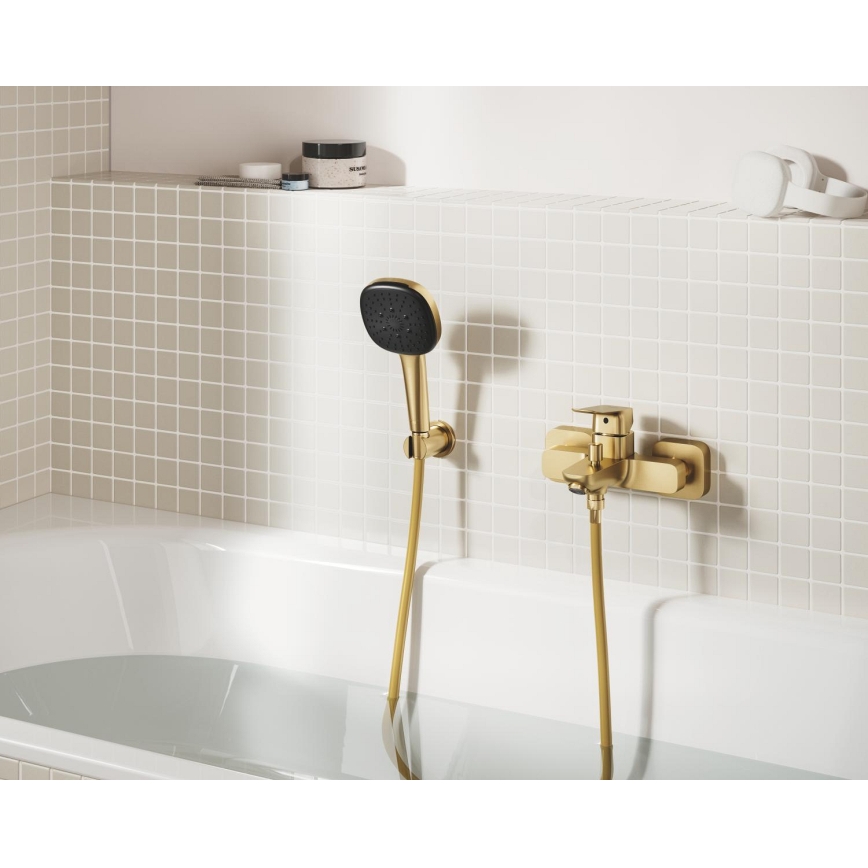 GROHE 28362GL1 - Mangueira de chuveiro SILVERFLEX 1250 mm dourada escovada