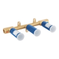 GROHE 29025002 - Corpo encastrado universal para misturador de lavatório de três furos, em latão