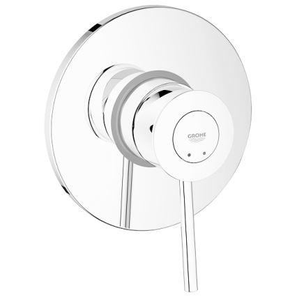 GROHE 29048000 - Misturador de duche para instalação encastrada BAUCLASSIC, cromado brilhante