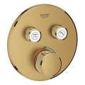 GROHE 29119GN0-Termostato para instalação encastrada GROHTHERM SMARTCONTROL ouro escovado