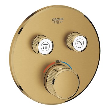 GROHE 29119GN0-Termostato para instalação encastrada GROHTHERM SMARTCONTROL ouro escovado