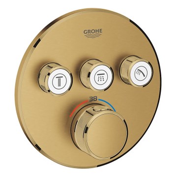 GROHE 29121GN0 - Misturadora termostática de duche para instalação encastrada GROHTHERM SMARTCONTROL dourada