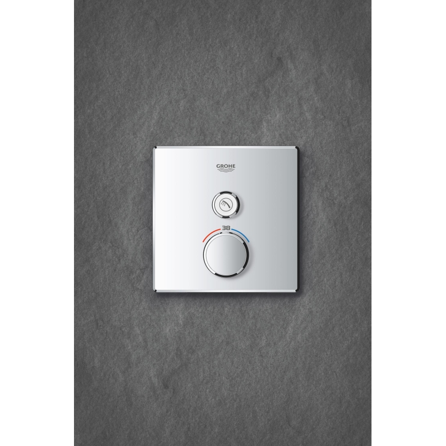 GROHE 29123000 - Bateria termostática de duche GROHTHERM SMARTCONTROL cromada