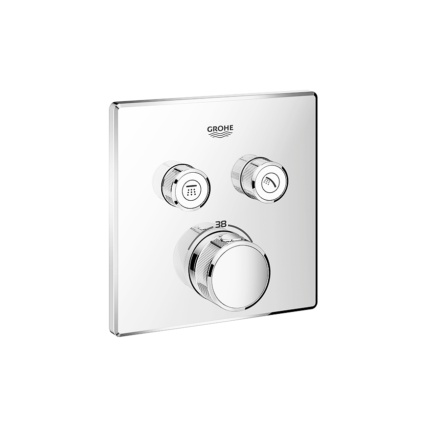 GROHE 29124000 - Termostato GROHTHERM SMARTCONTROL cromado brilhante
