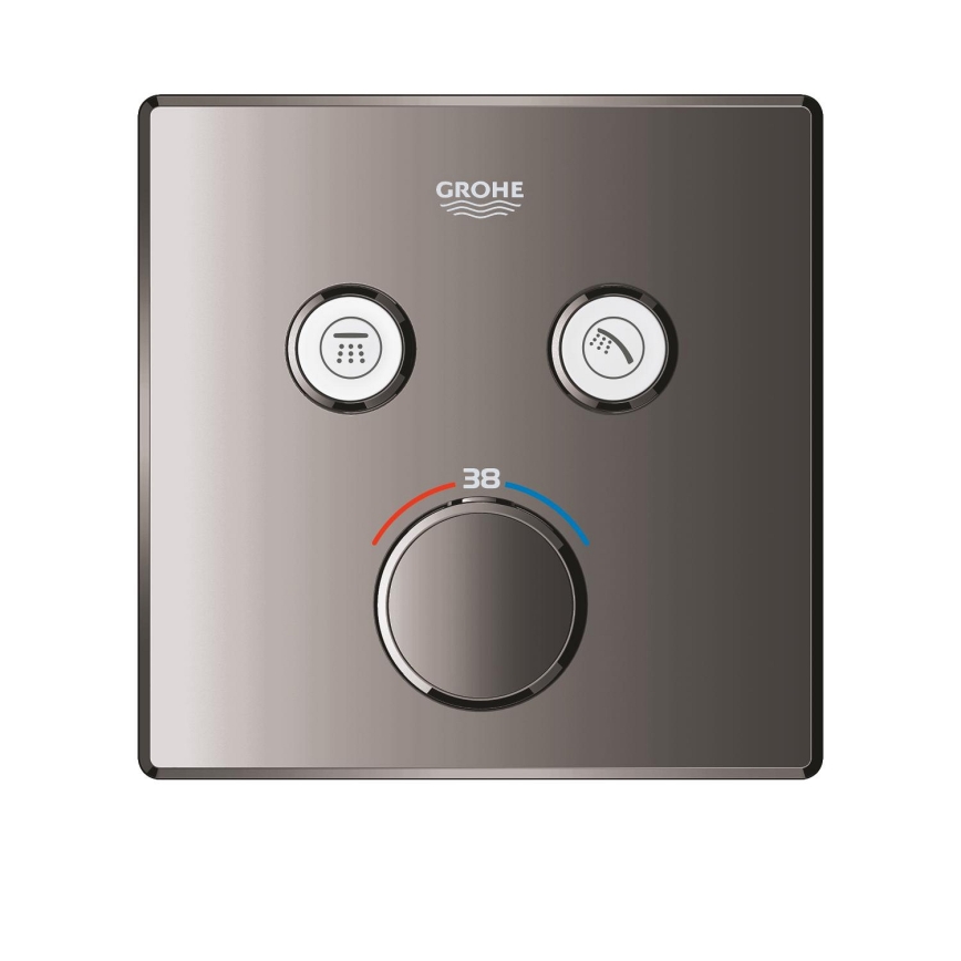 GROHE 29124A00 - Misturador termostático GROHTHERM SMARTCONTROL, acabamento grafite