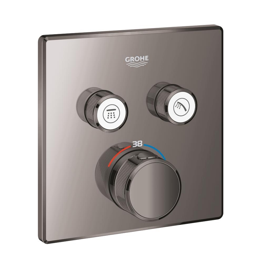 GROHE 29124A00 - Misturador termostático GROHTHERM SMARTCONTROL, acabamento grafite