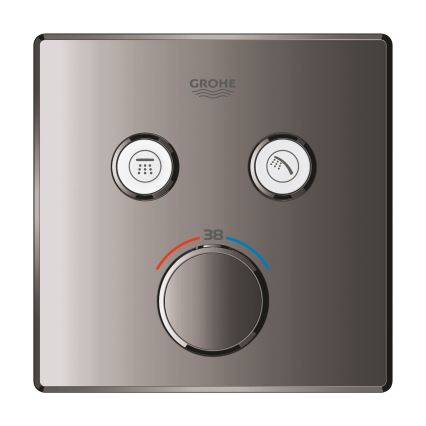 GROHE 29124A00 - Misturador termostático GROHTHERM SMARTCONTROL, acabamento grafite