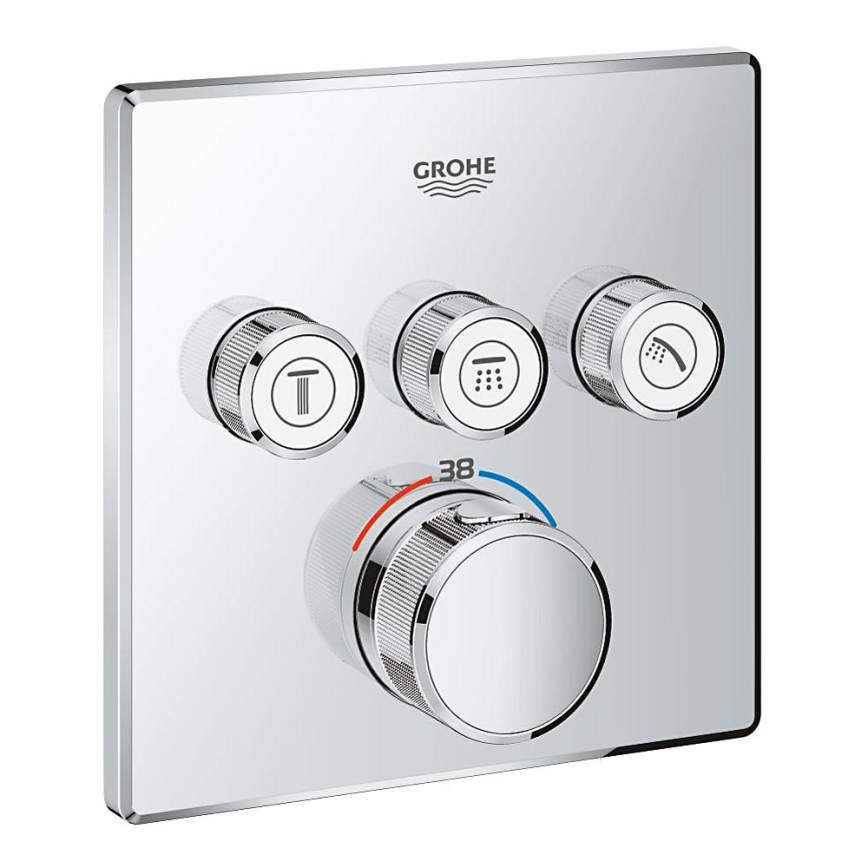 GROHE 29126000 - Misturador termostático GROHTHERM SMARTCONTROL cromado brilhante