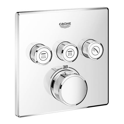 GROHE 29126000 - Misturador termostático GROHTHERM SMARTCONTROL cromado brilhante