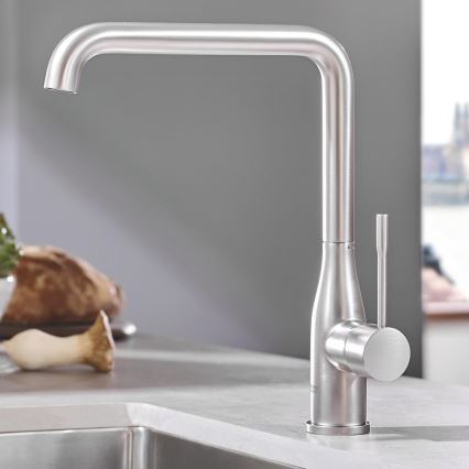GROHE 30269DC0 - Torneira de cozinha ESSENCE 300 mm em aço inoxidável