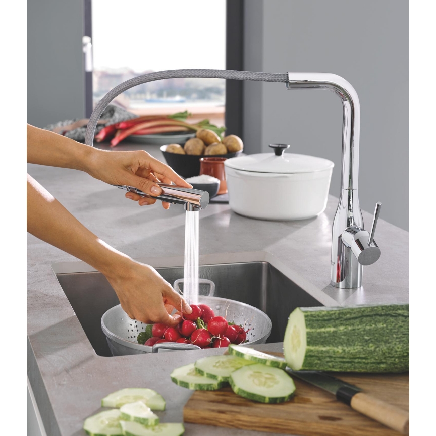 GROHE 30270000 - Misturador de cozinha ESSENCE 348 mm, cromado brilhante
