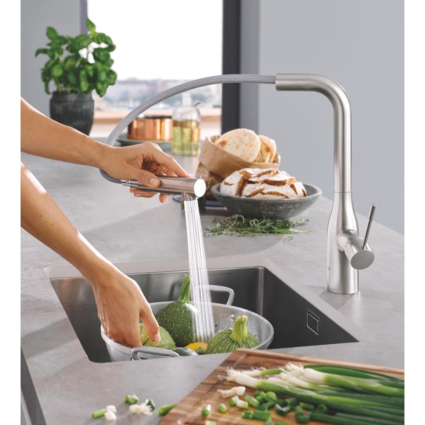 GROHE 30270DC0 - Torneira de cozinha ESSENCE em inox