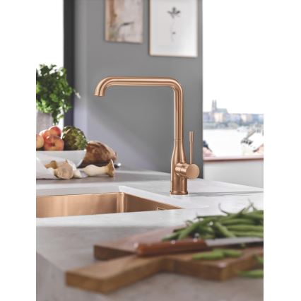 GROHE 30270DL0 - Misturadora de cozinha ESSENCE acabamento em cobre
