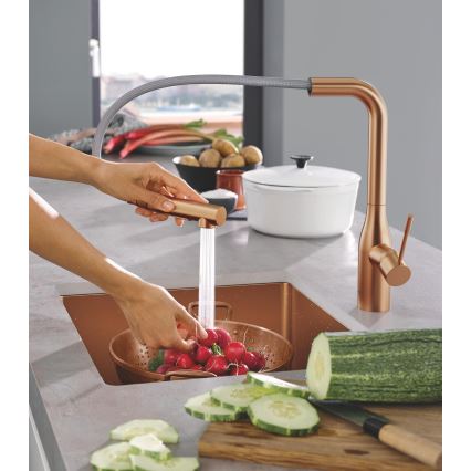 GROHE 30270DL0 - Misturadora de cozinha ESSENCE bronze