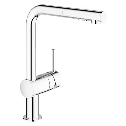 GROHE 30274000 - Misturadora de cozinha com bica em L, acabamento cromado brilhante