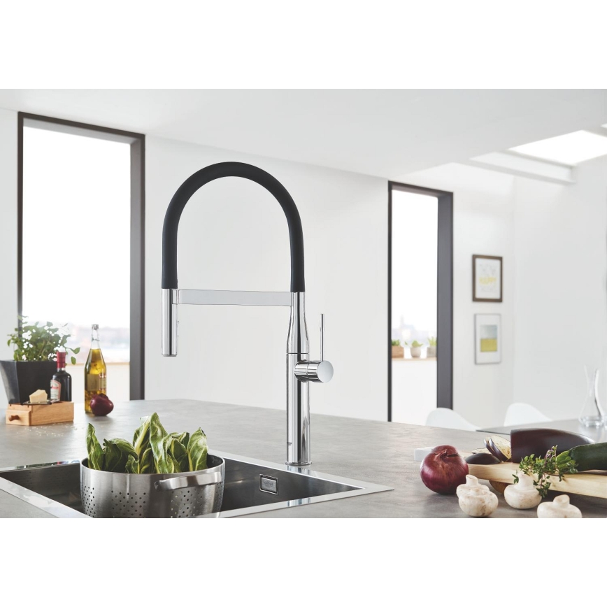 GROHE 30294000 - Torneira de cozinha ESSENCE 530 mm cromado brilhante