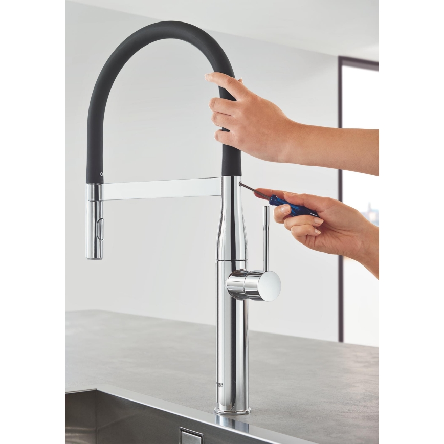 GROHE 30294000 - Torneira de cozinha ESSENCE 530 mm cromado brilhante