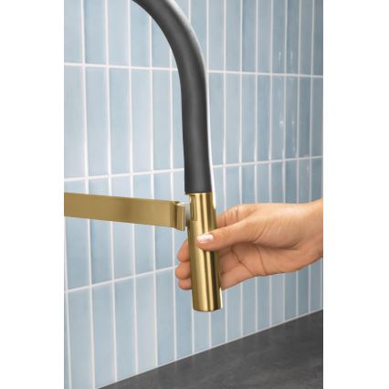 GROHE 30294GN0 - Misturadora de cozinha ESSENCE dourada