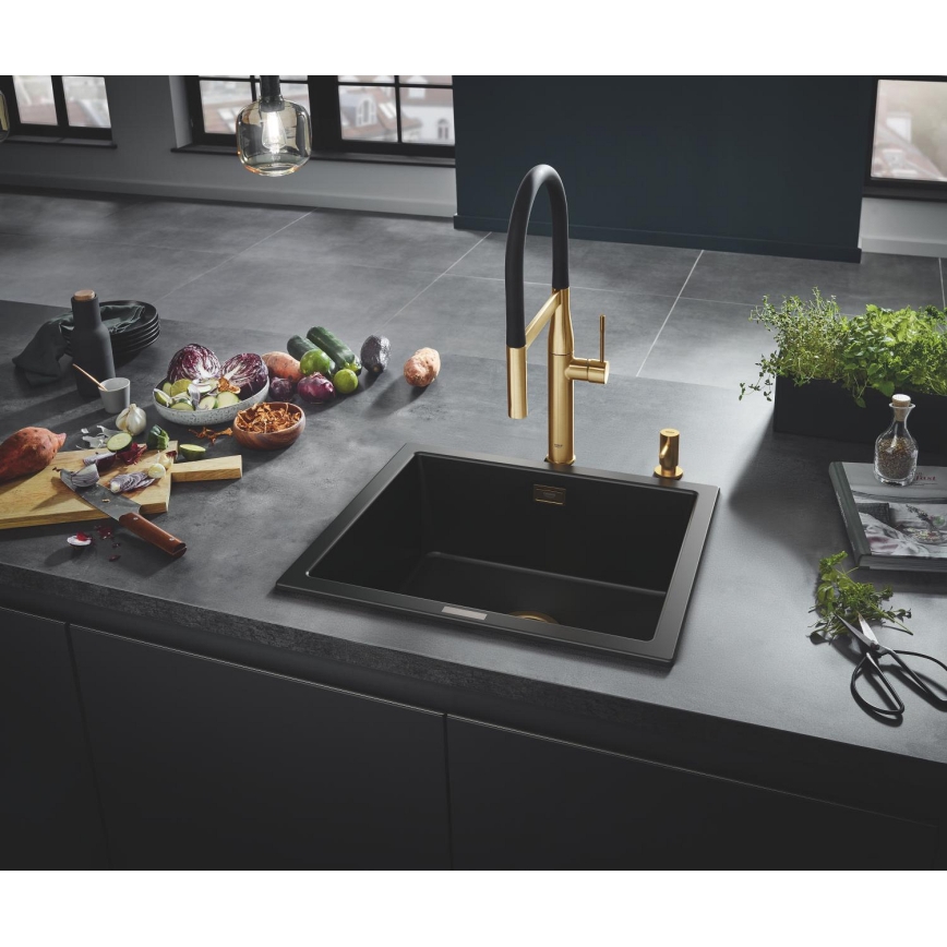 GROHE 30294GN0 - Misturadora de cozinha ESSENCE dourada