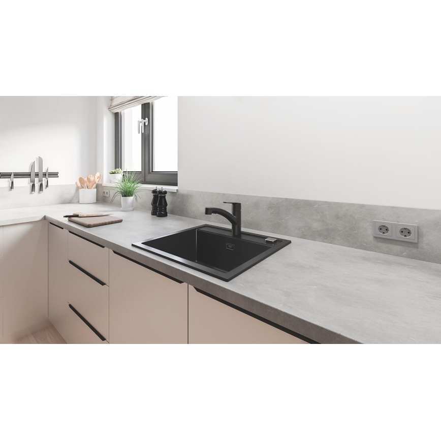 GROHE 303072431 - Misturadora de cozinha START 185 × 227 mm preta