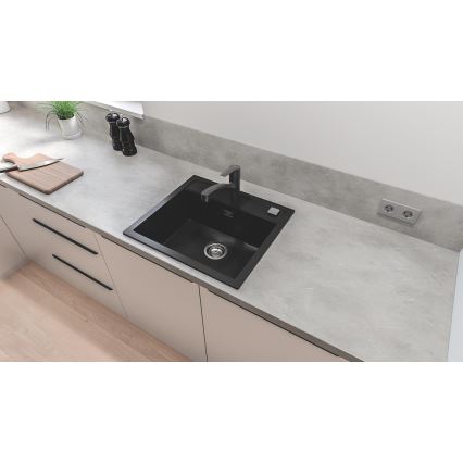 GROHE 303072431 - Misturadora de cozinha START 185 × 227 mm preta