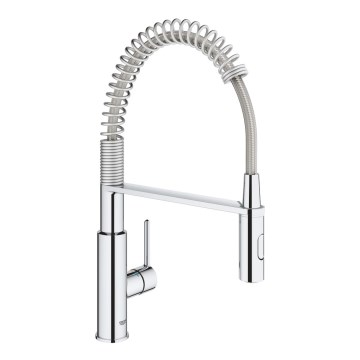 GROHE 30361000 - Misturador de cozinha GET 455 mm, acabamento cromado brilhante