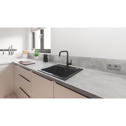 GROHE 304702430 - Torneira de cozinha START 310 mm, preta