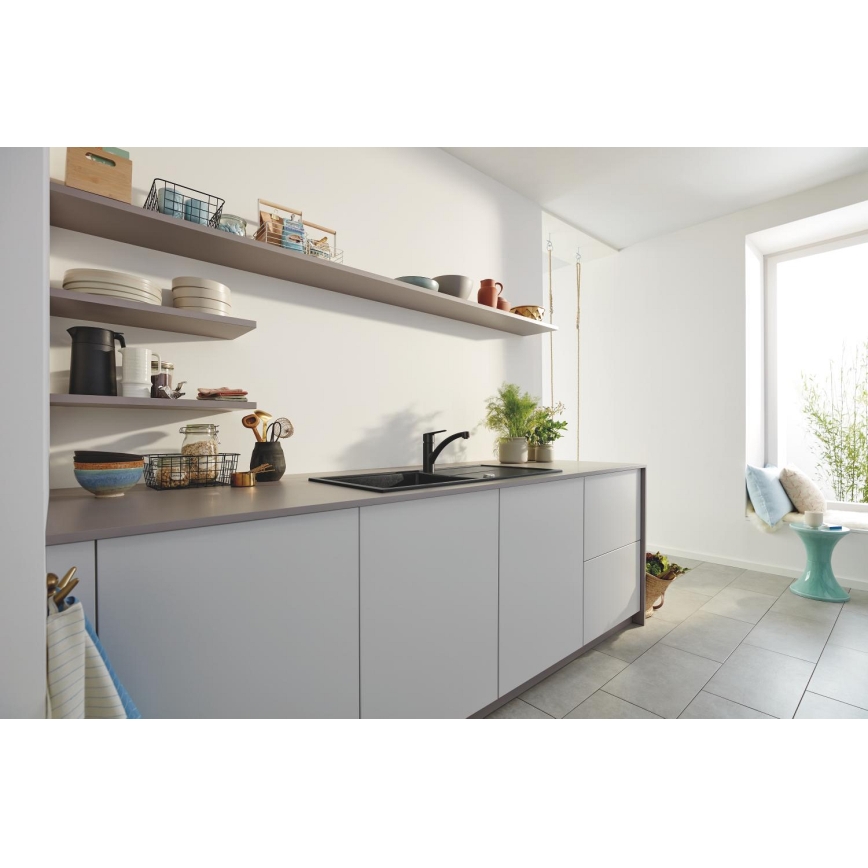 GROHE 305302432 - Torneira de cozinha START 184 mm preta