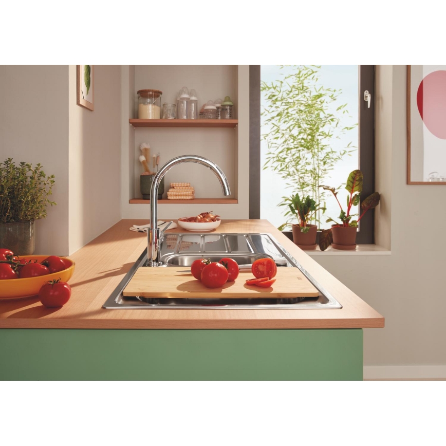 GROHE 30550000 - Misturadora de cozinha START EDGE 357 mm cromado brilhante