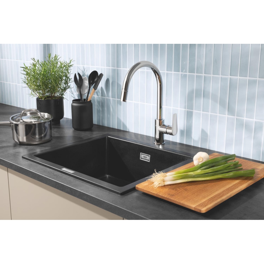GROHE 30550000 - Misturadora de cozinha START EDGE 357 mm cromado brilhante